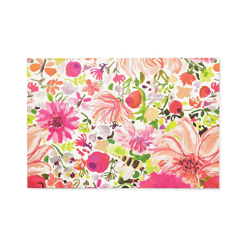 Kate Spade Dahlia Paper Placemats, Floral 177631 Borsheims