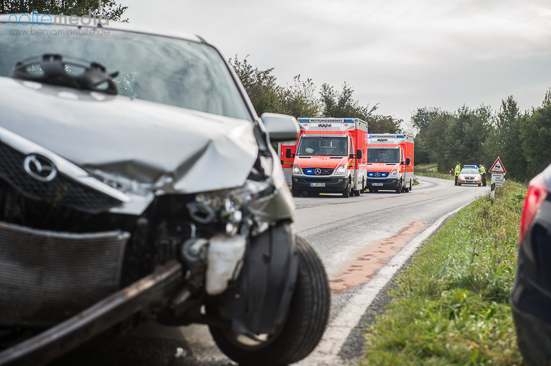 Schwerer Unfall zwischen Böklund und Uelsby BOSInside