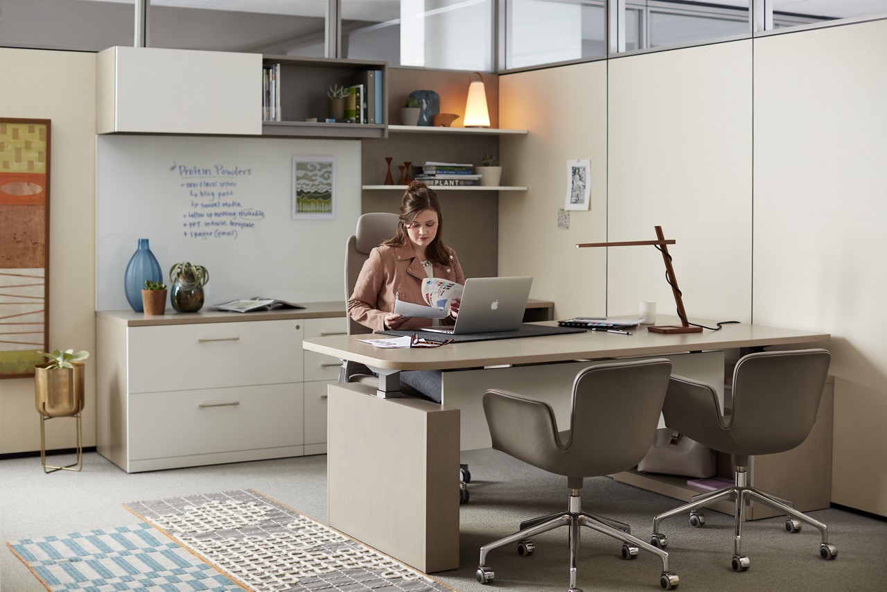 BOS Office Furniture Let's Return to Work Together