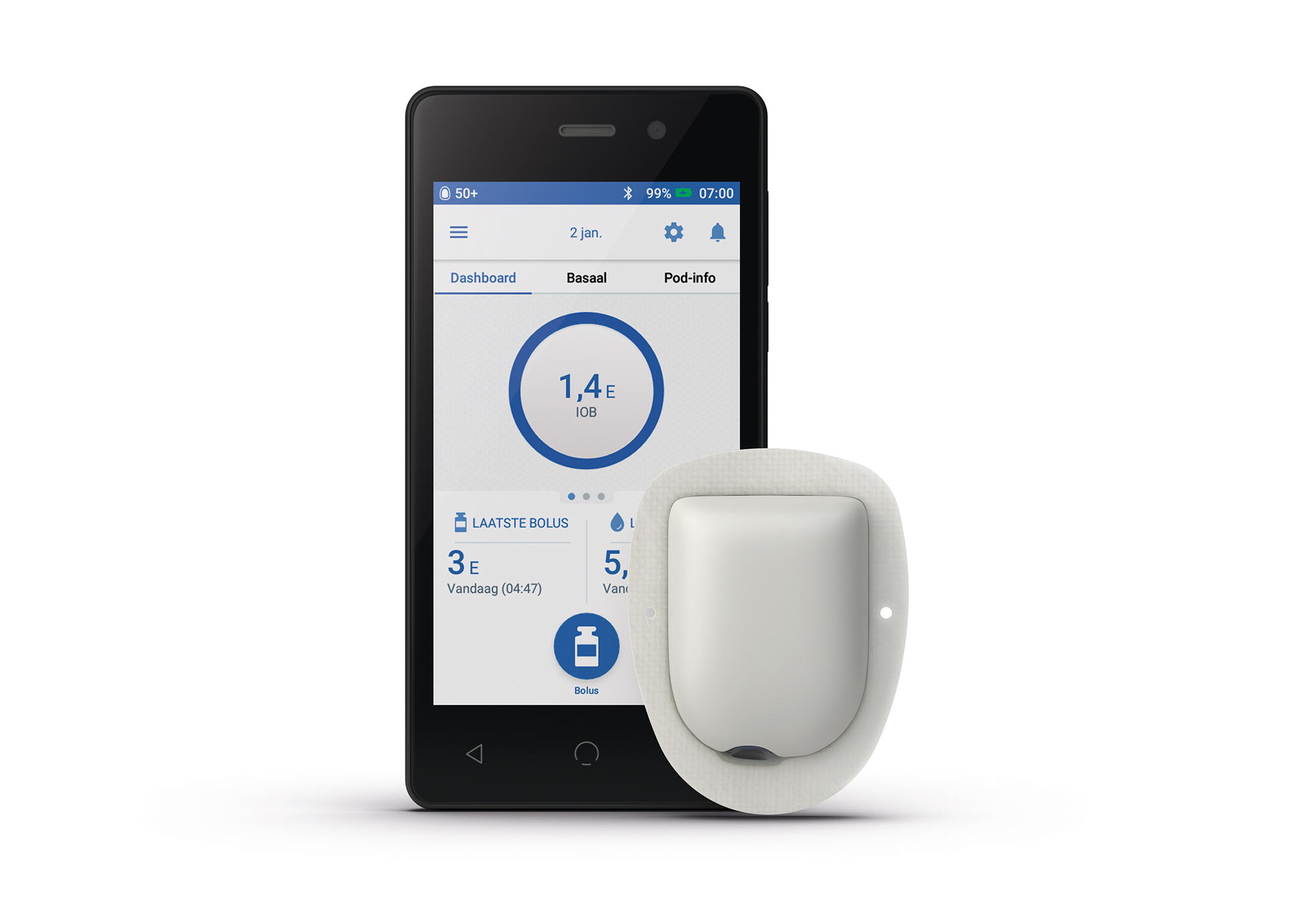 Instructies Omnipod DASH Bosman Diabetes