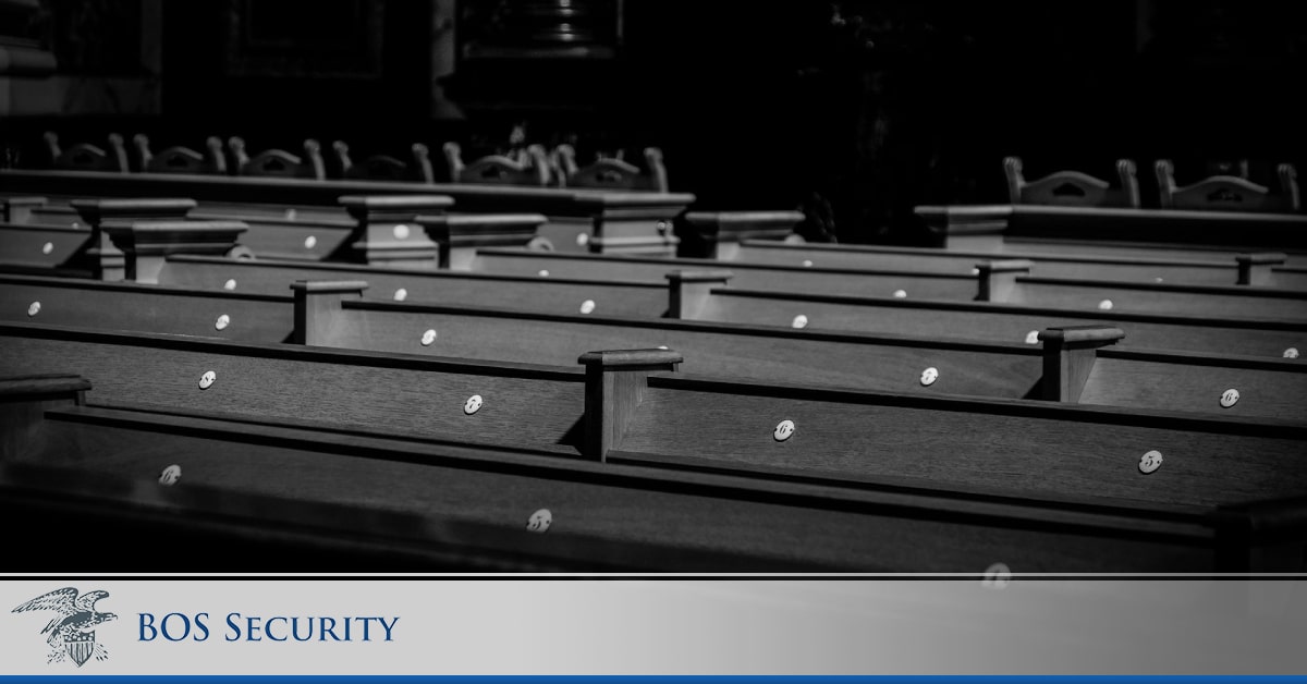 Creating A Church Security Plan | Bos Security