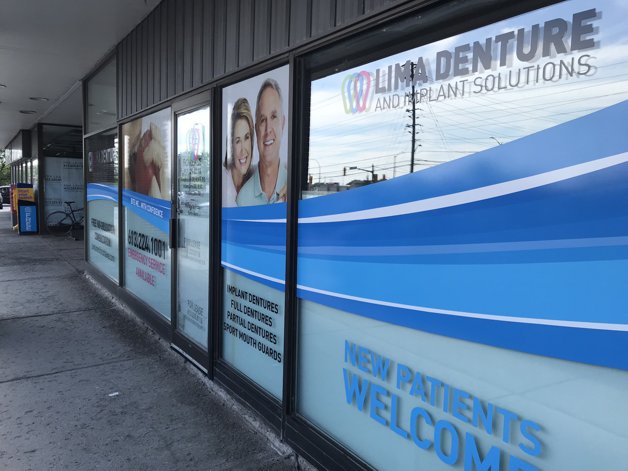 Boss Image Window Graphics for Dentist and Clinics