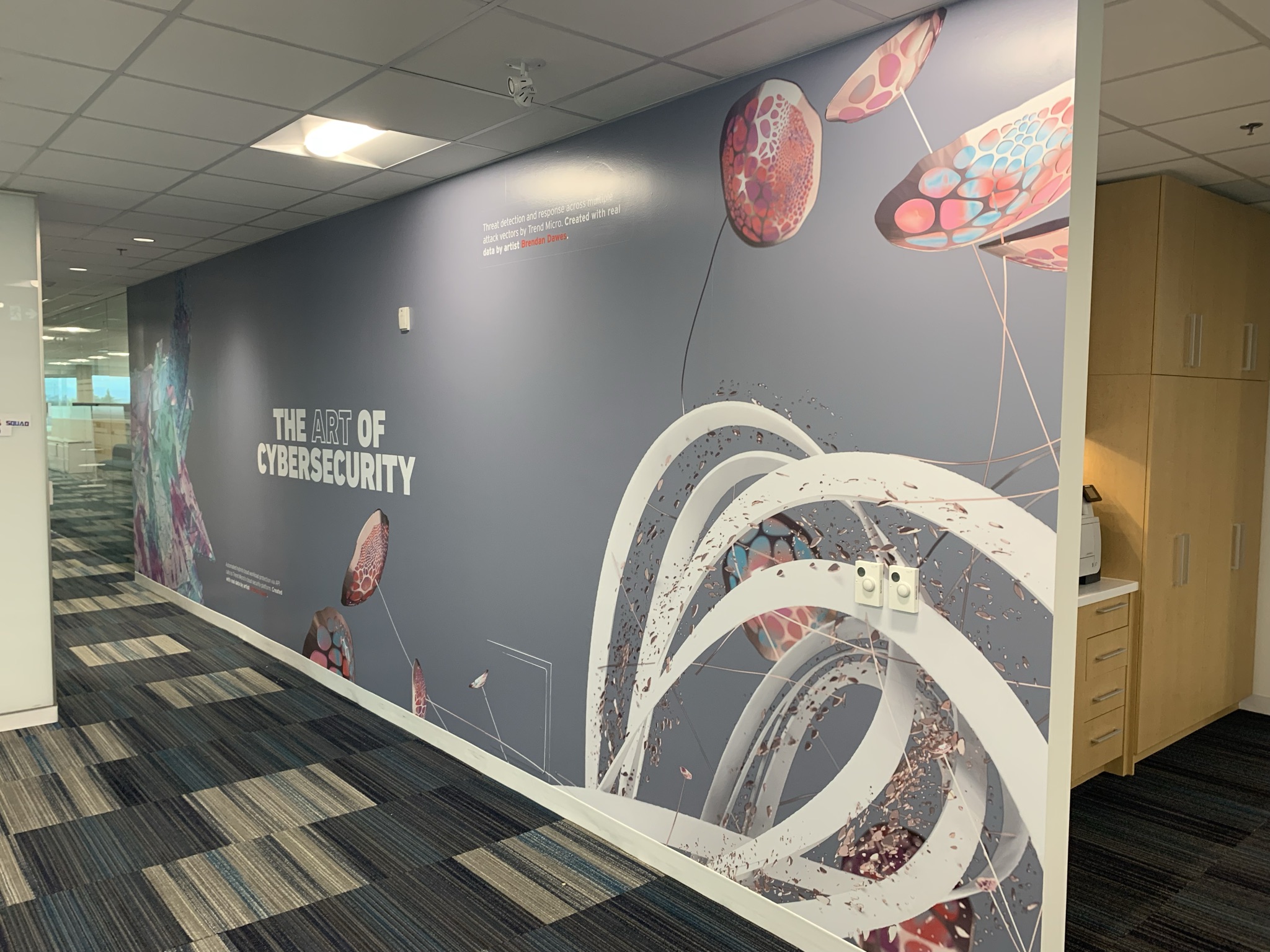 Large office wall murals Boss Image