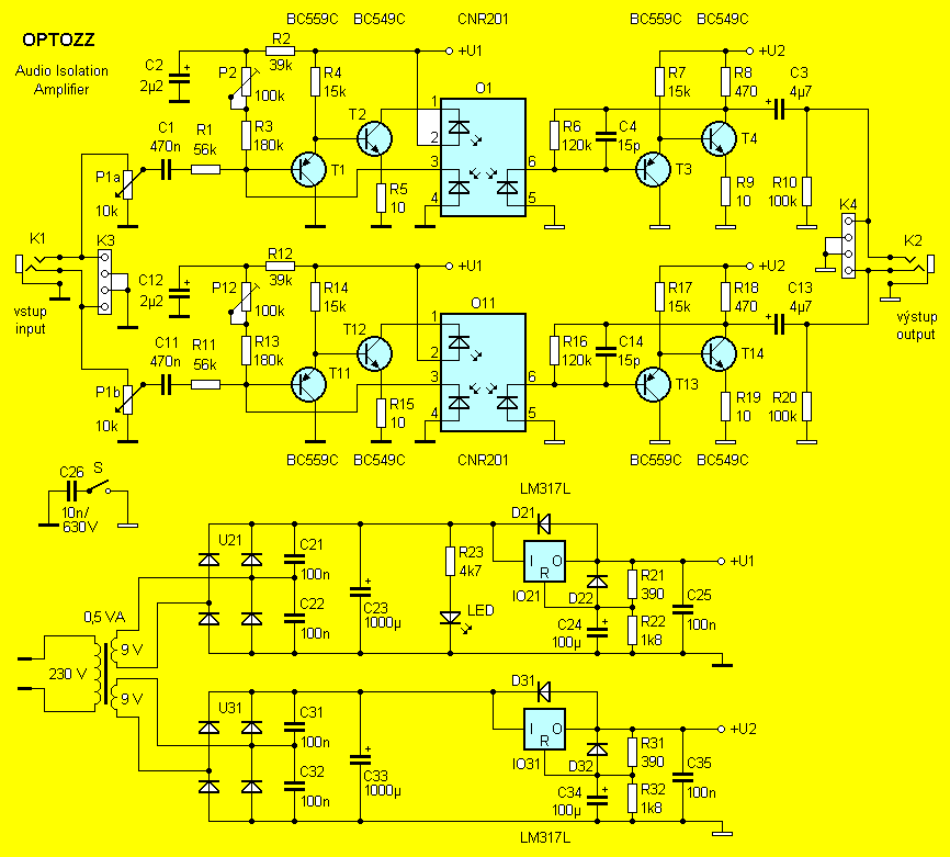Audio Isolation Amplifier BOSSZI