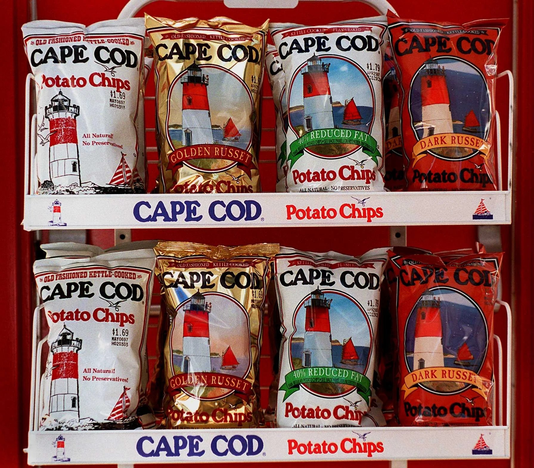 The lighthouse on the Cape Cod Potato Chips bag is real (and you can