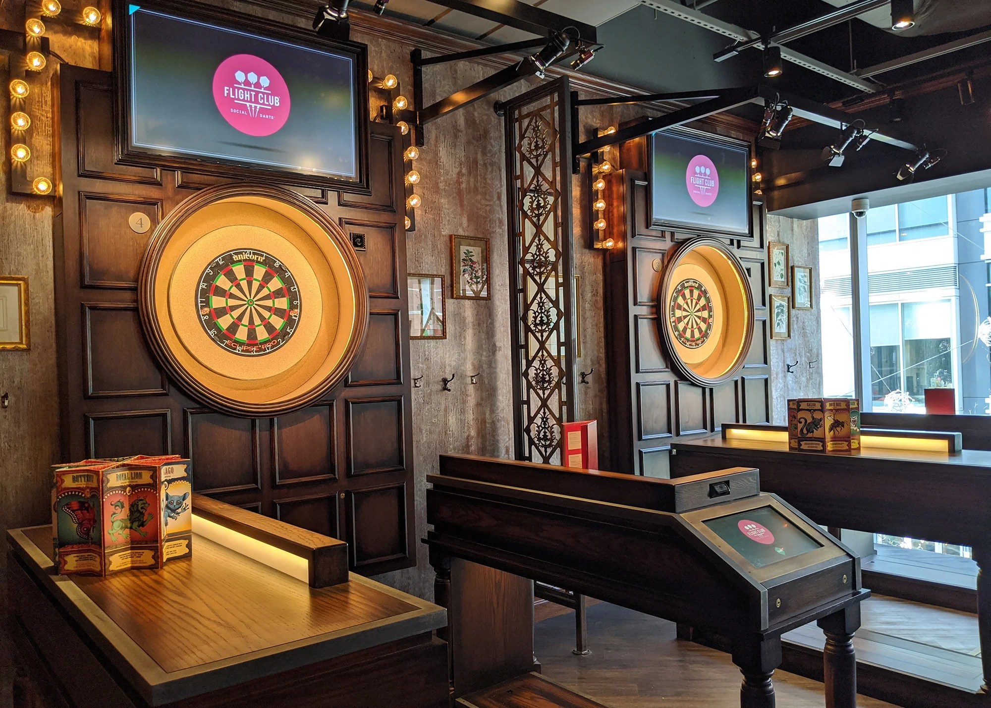 Flight Club, a hightech darts bar, just opened in the Seaport