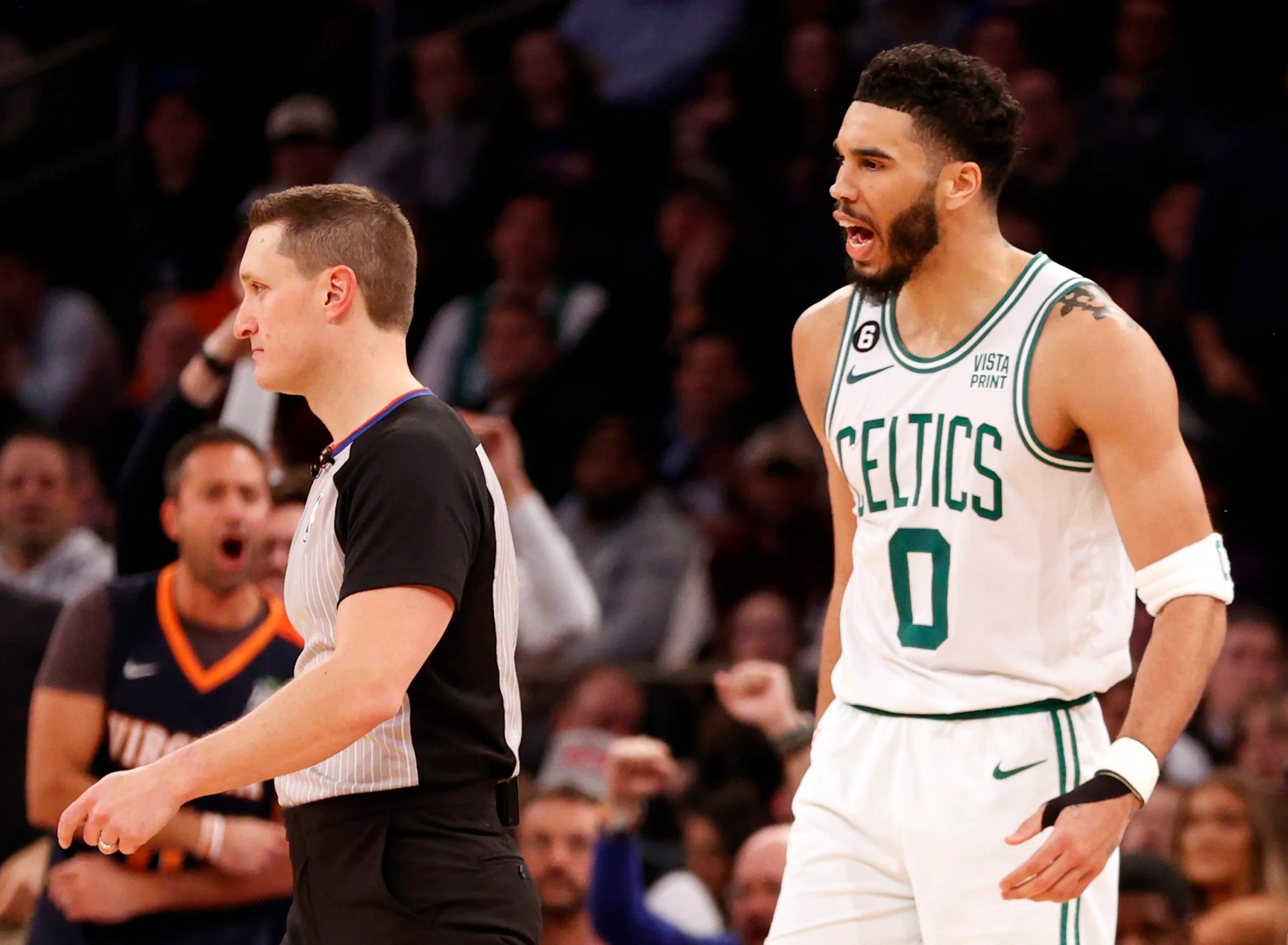 Celtics’ Jayson Tatum ejected for first time in his career in loss to