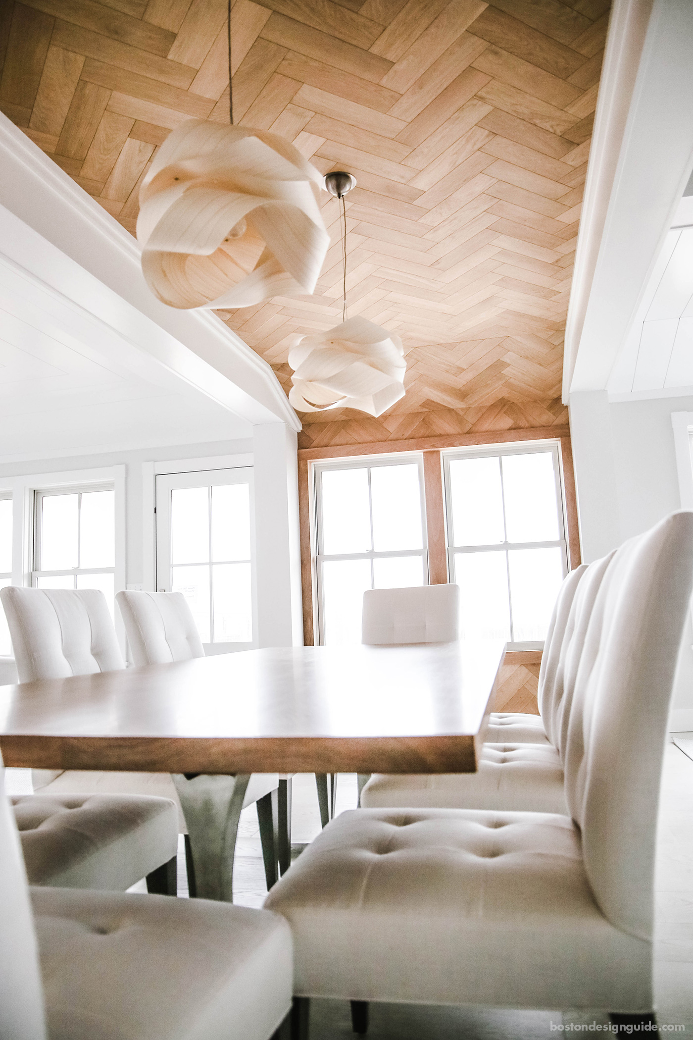 Flooring Looks Up Wood Ceilings and Accent Walls Boston Design Guide