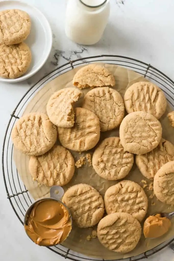 The BEST Old Fashioned Peanut Butter Cookies Boston Girl Bakes