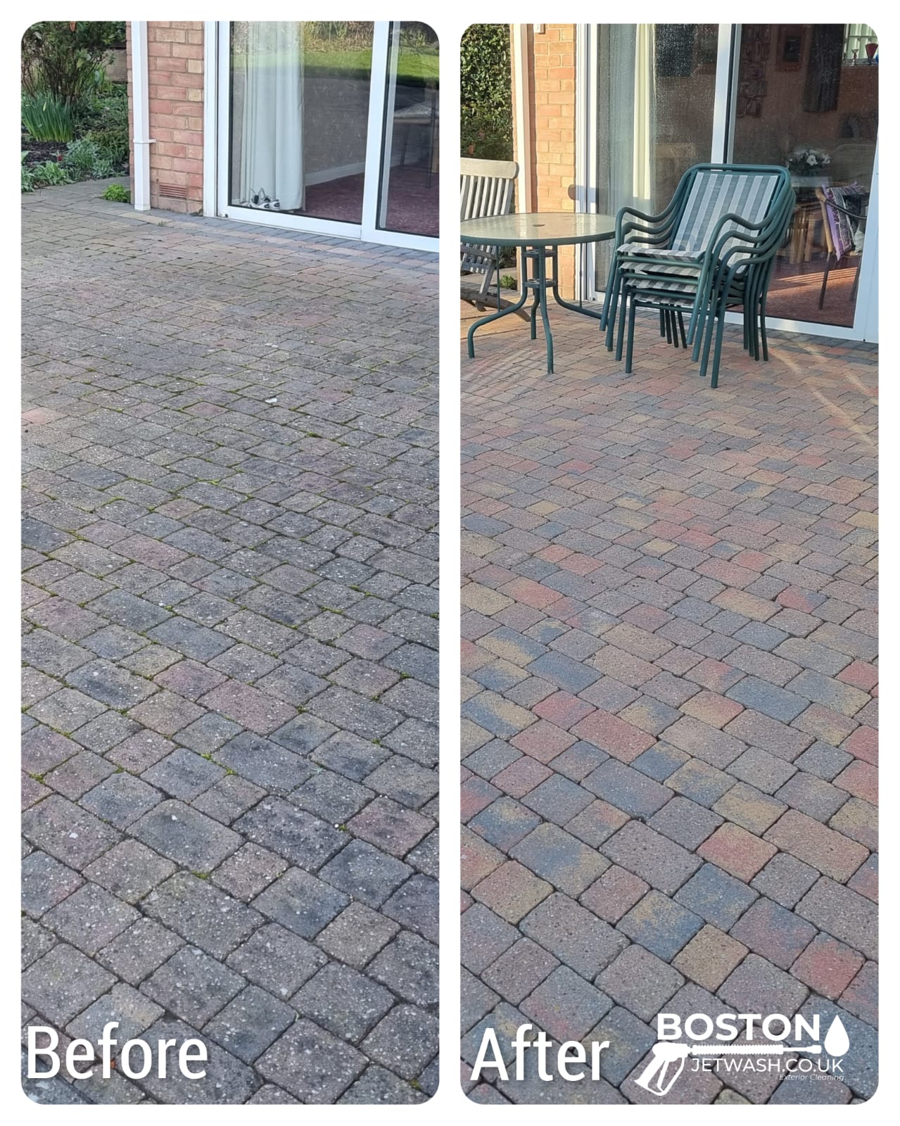 Block Paving Cleaning Service Lincolnshire Boston Jetwash
