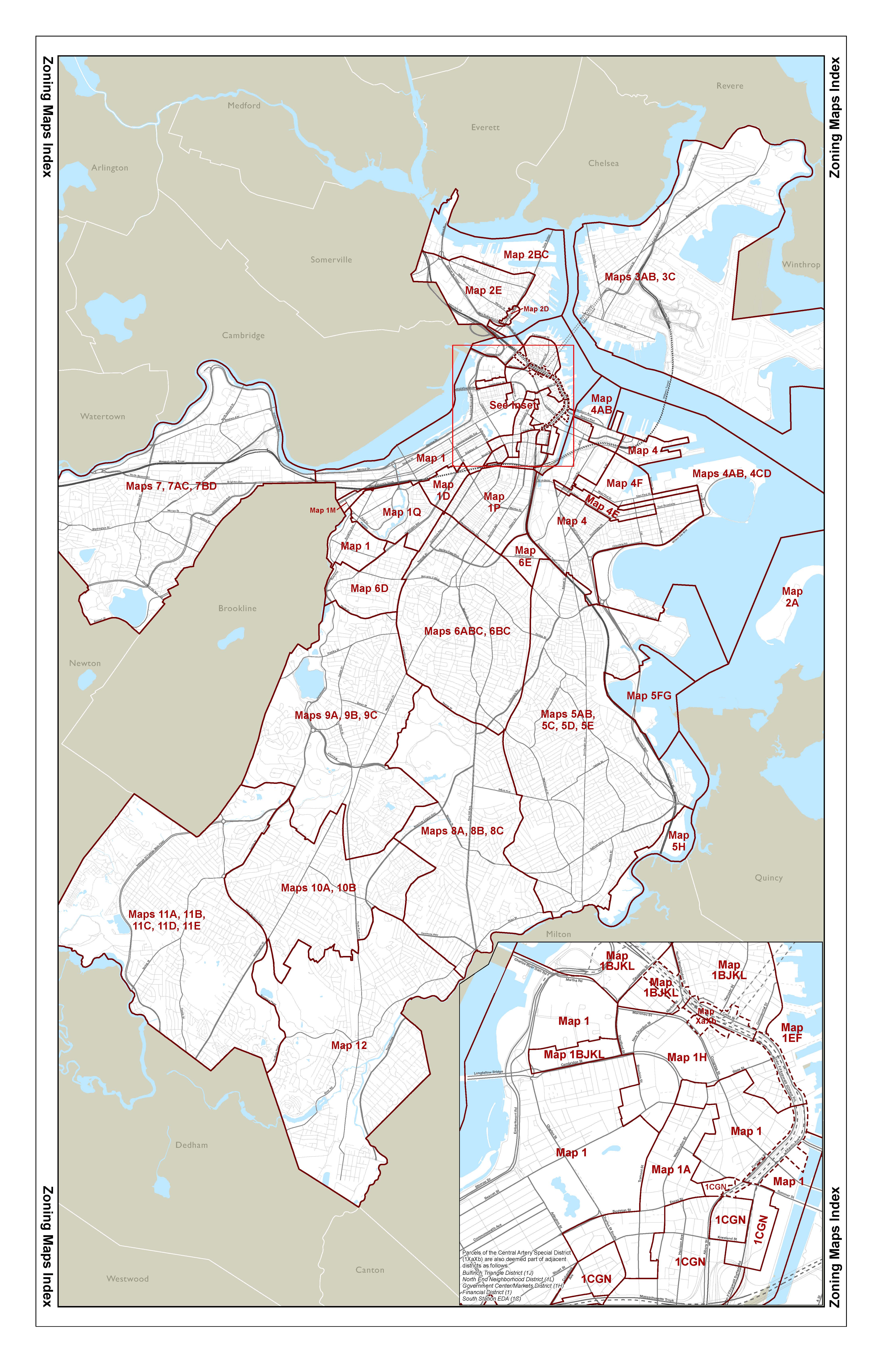 Zoning Maps Boston Planning & Development Agency