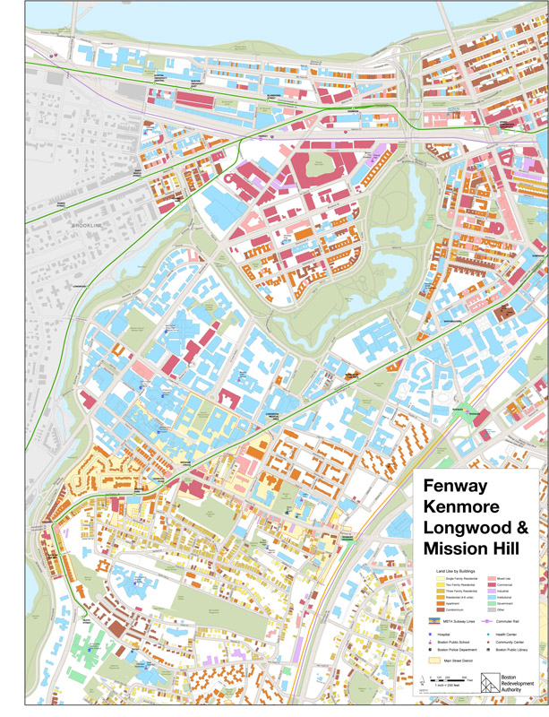 Mission Hill Boston Map Neighborhood Maps Boston Planning & Development Agency