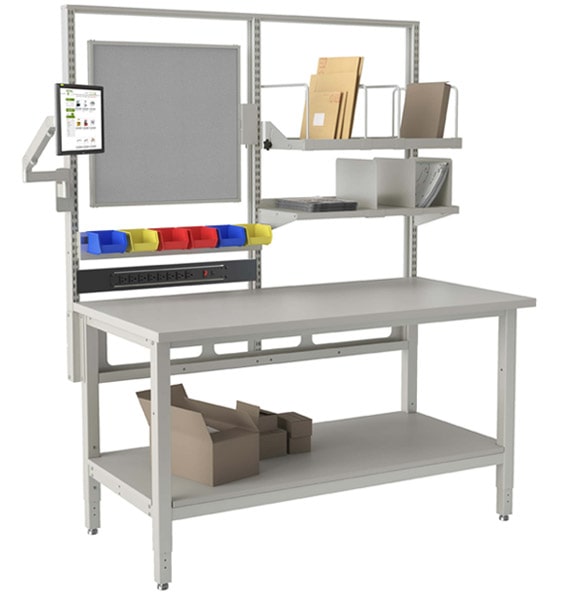 Adjustable Technical Workstations and Workbenches BOSTONtec