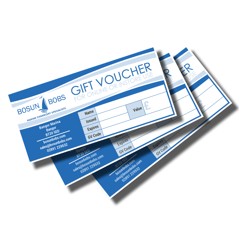 Bosun Bob's old Gift Vouchers Bosun Bobs