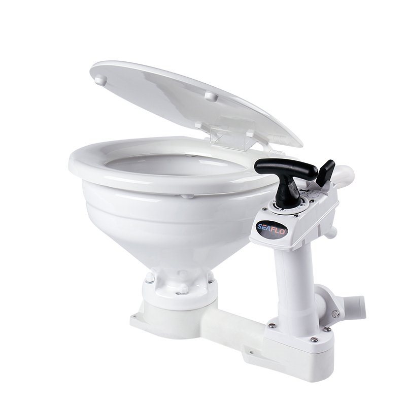 Seaflo Marine Toilet - Compact & Manual | Bosun Bobs