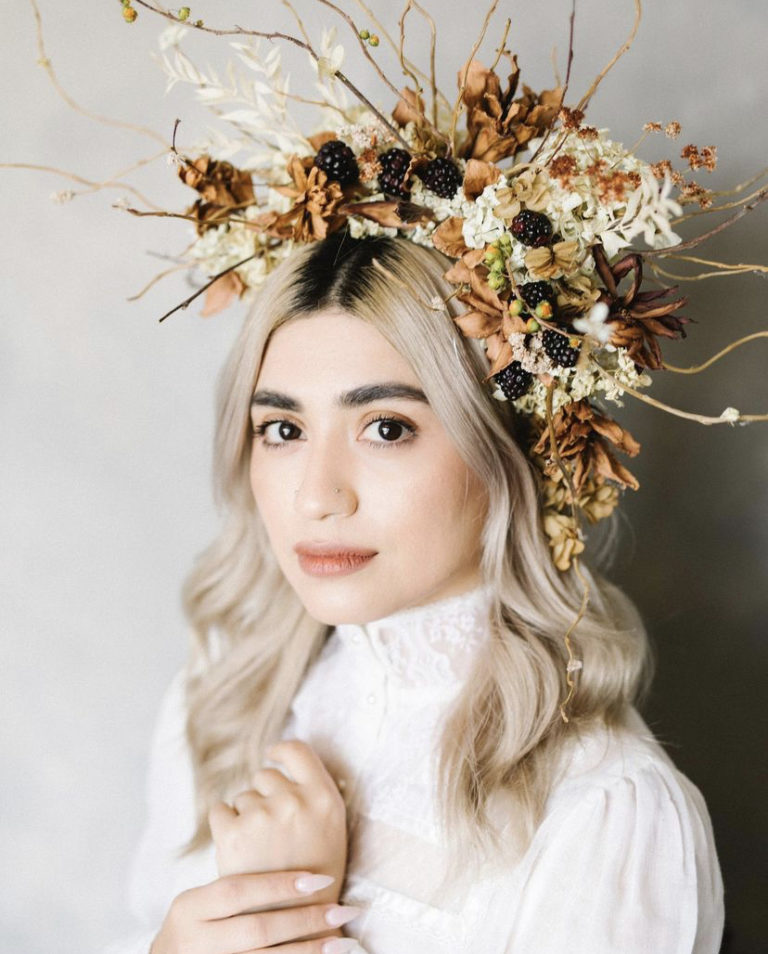 20 Floral Headpiece Designs Botanical Brouhaha