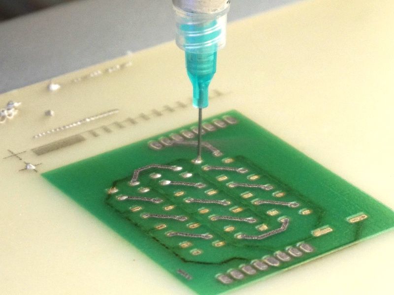 BotFactory Squink Solder Paste and Conductive Glue Dispensing