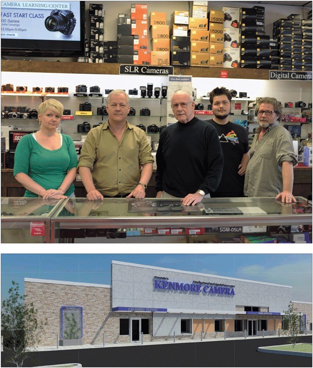 Kenmore Camera will occupy expanded location by early fall Bothell