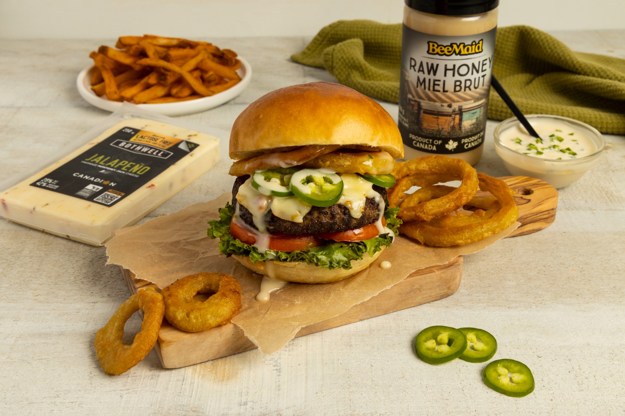 Hot Jalapeño & Honey Cheeseburger Bothwell Cheese