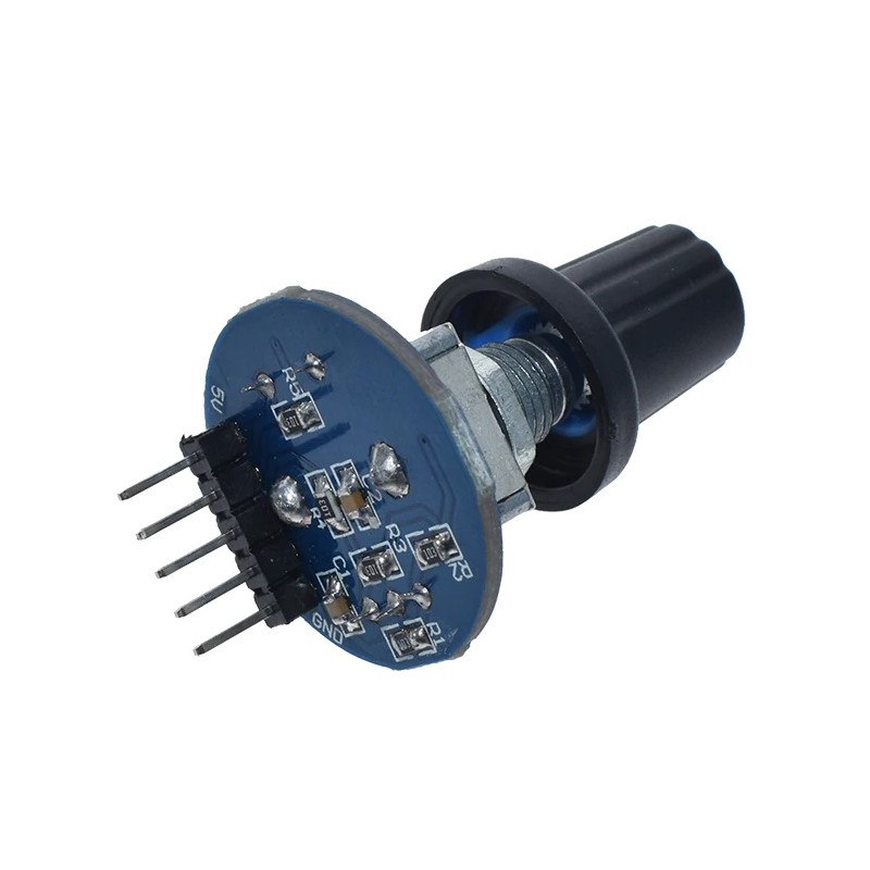 Rotary Encoder Module 20IMP/REV with knob to Arduino