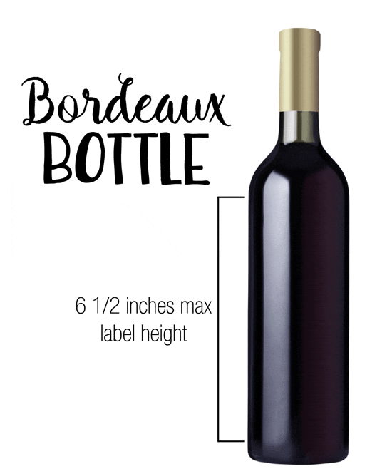 Which Wine Label Size Fits Your Bottle? Four