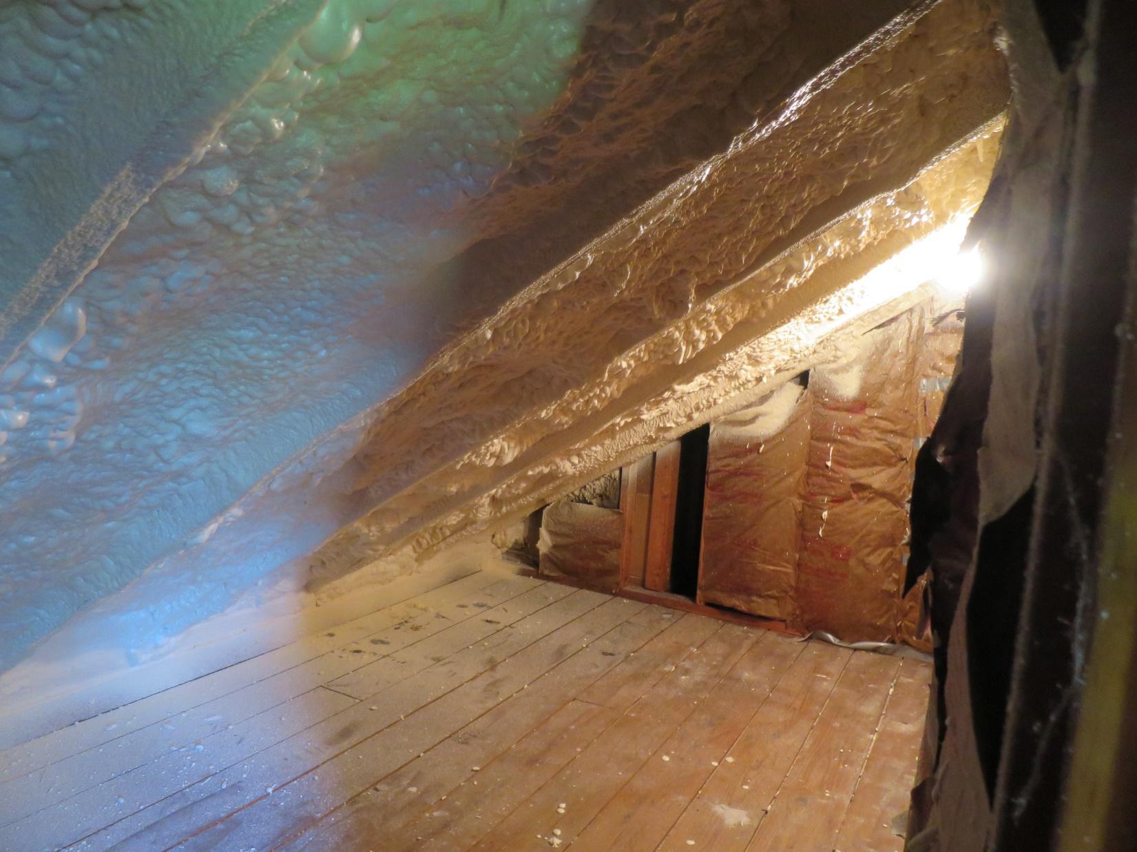 Roof Replacement with Spray Foam Insulation Bott Roofing