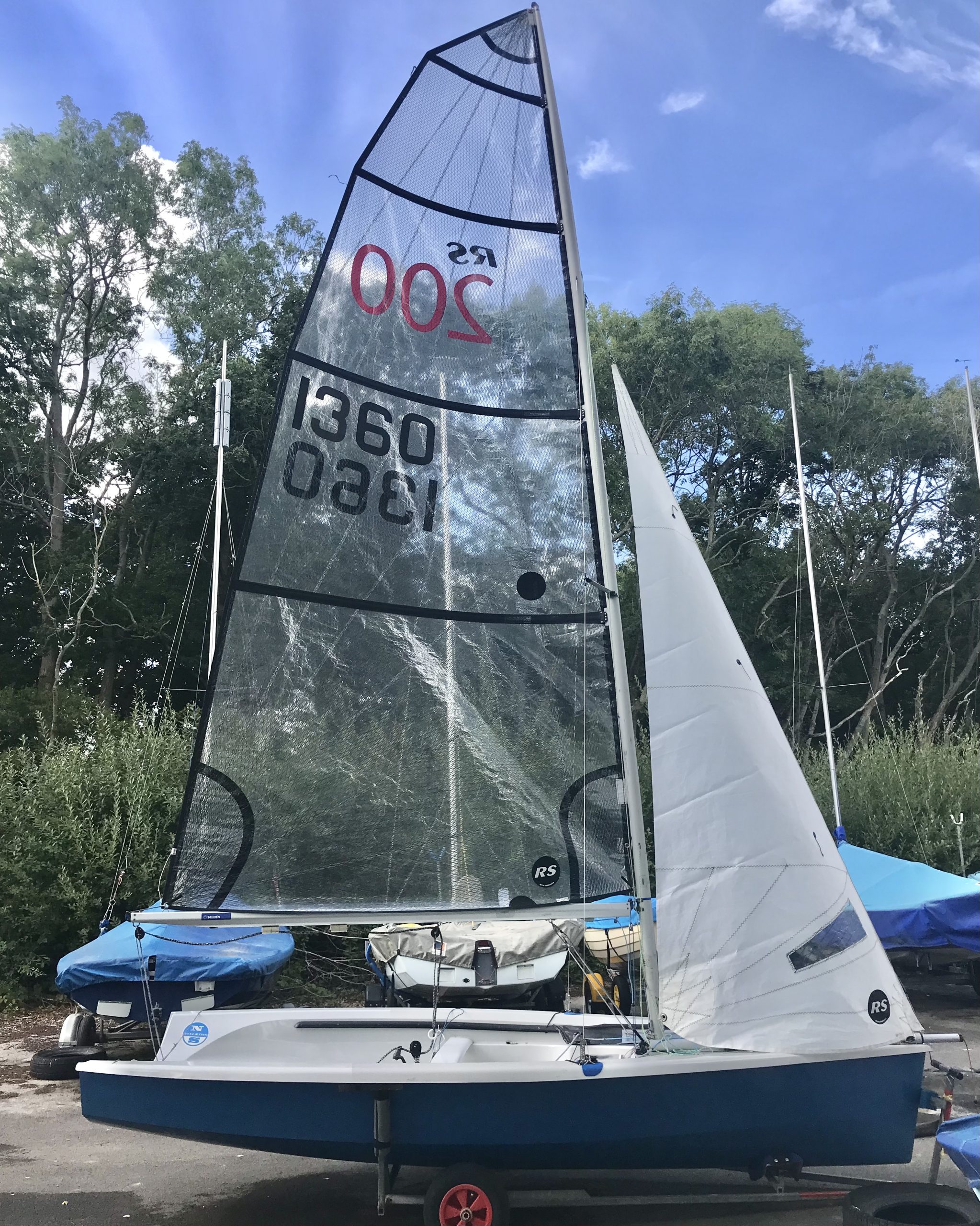 RS 200 (For Sale) Bough Beech Sailing Club