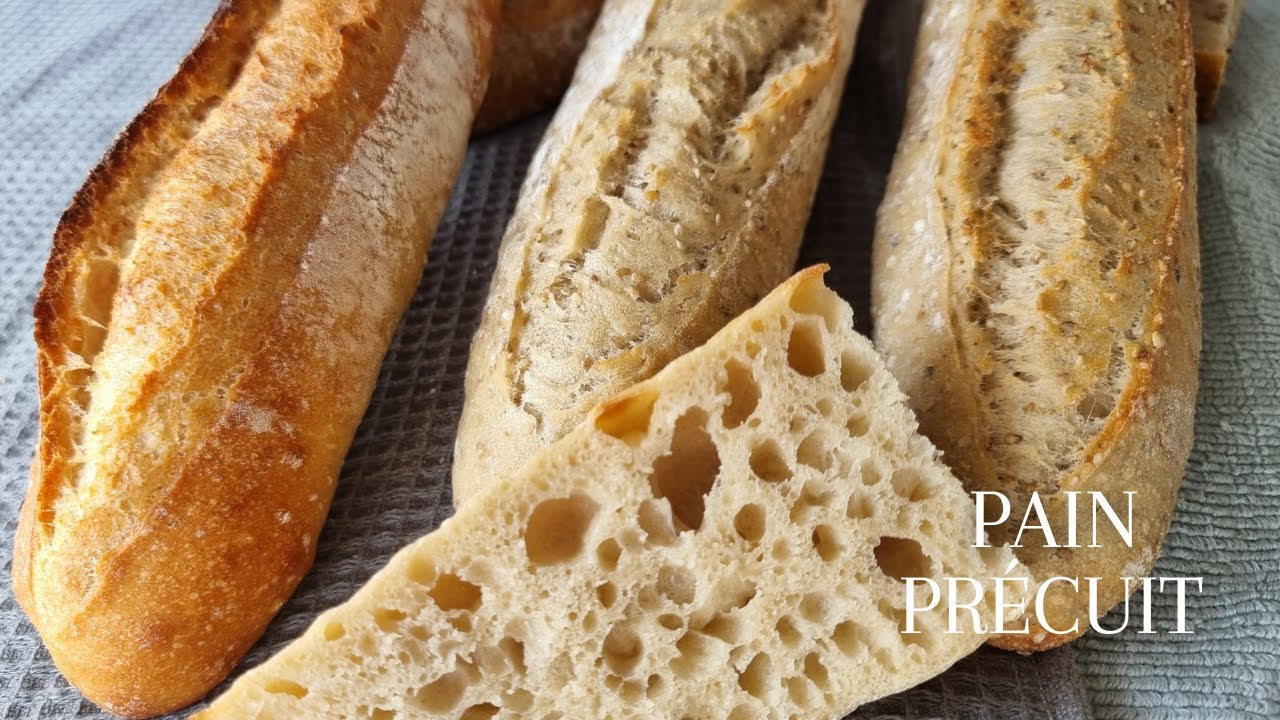 Recette de pain précuit au levain