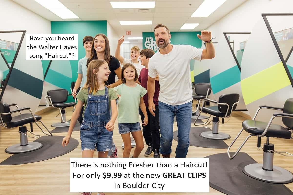 Great Clips Teams with Walker Hayes Boulder City Home of Hoover Dam