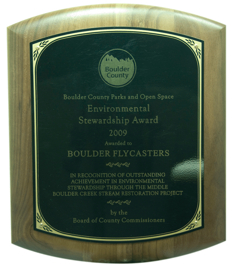 Project Awards Boulder Flycasters
