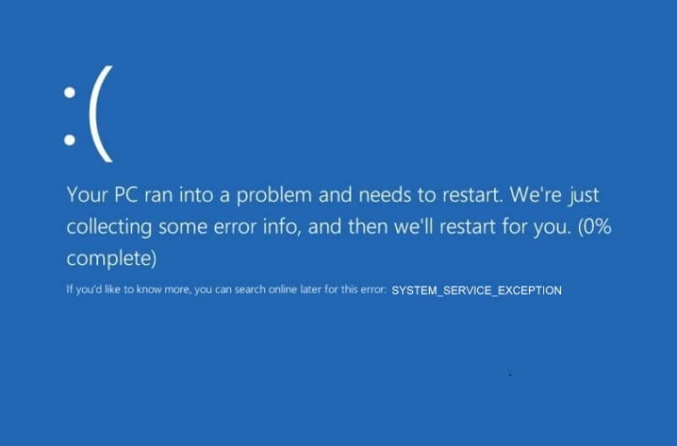 SOLVED Fix System Service Exception Windows 10 BSOD Error. BounceGeek