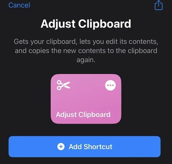 How to View Complete Clipboard History on iPhone using Shortcuts