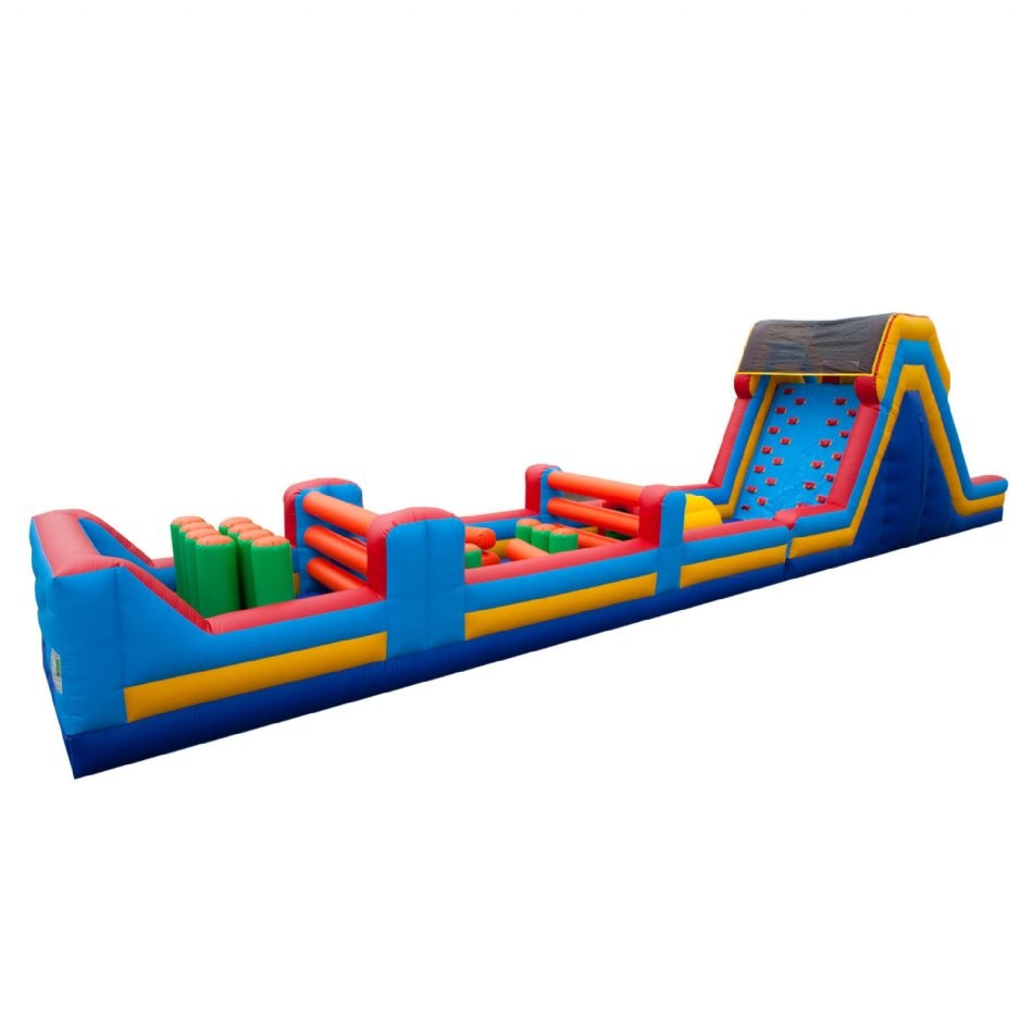 65 Inflatable Obstacle Course 2 Bounce Houses New Jersey