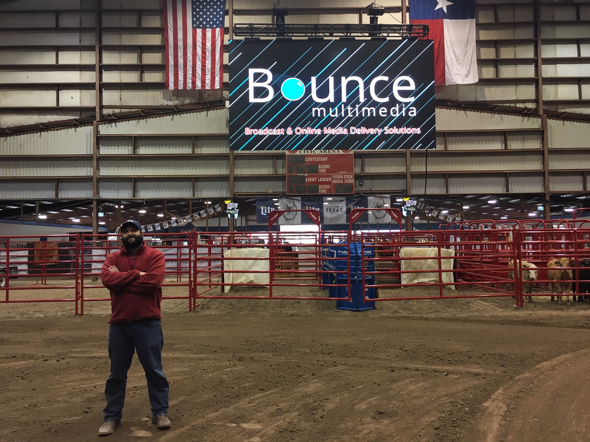 Rodeos Production & Big Screen LED Jumbotrons Bounce Multimedia