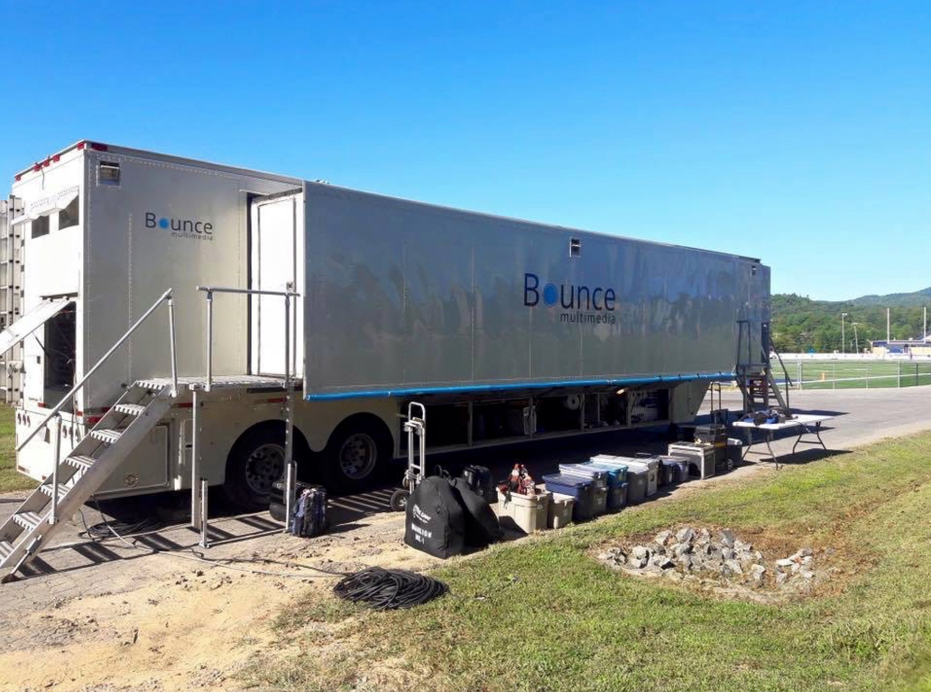 Unit A Matthew 53' HD Expando TV Truck Bounce Multimedia Texas