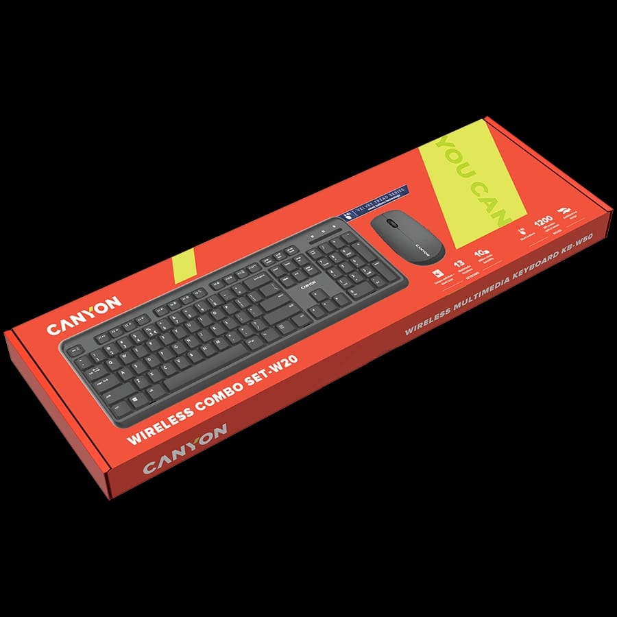 CANYON CNSHSETW02UK/US Input Devices Keyboard Box for R399.00 at
