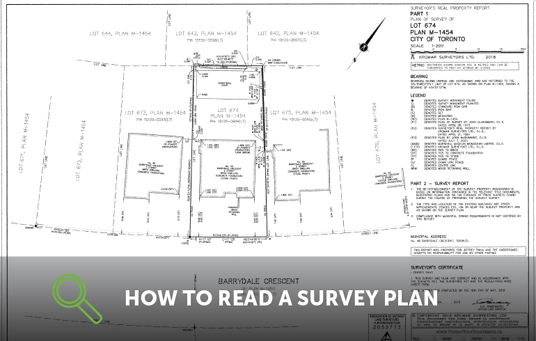 Reading A Survey Map 2B. How To Read A Survey Plan | Boundarywise Professional Education