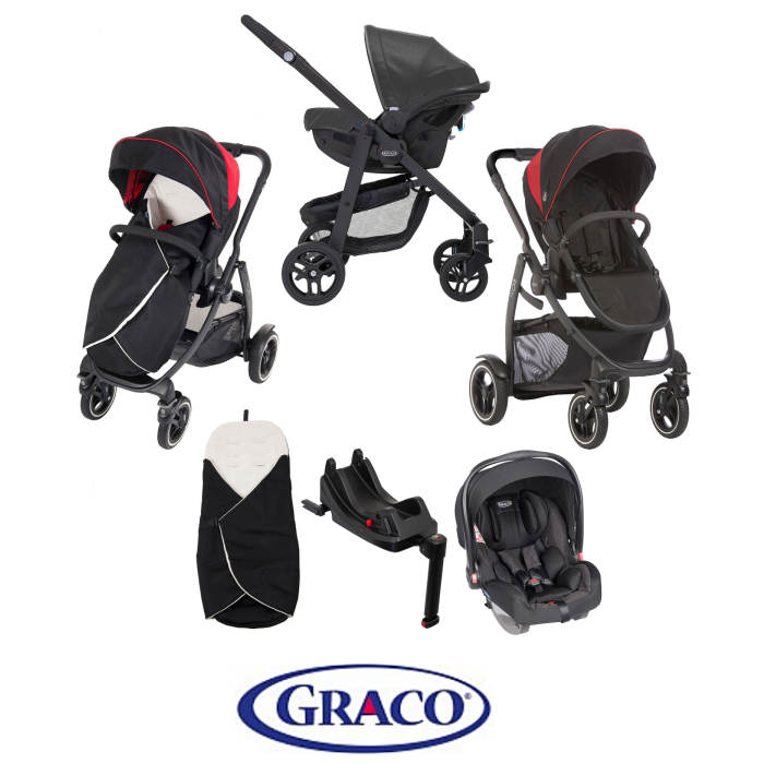 Graco Evo XT iSize Travel System With Isofix Base