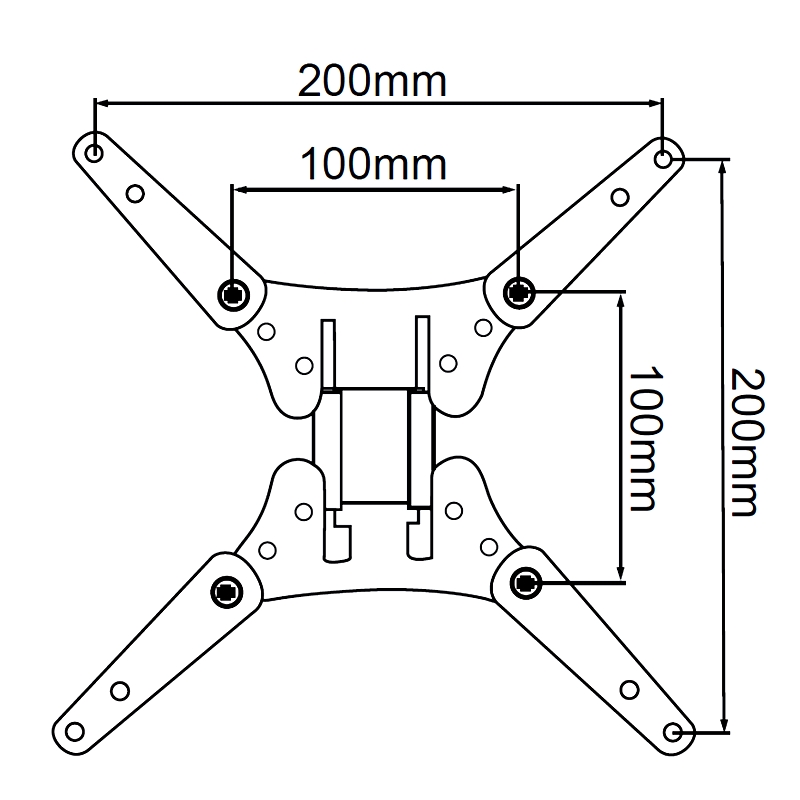 Προσαρμογέας / προέκταση VESA έως 200x200