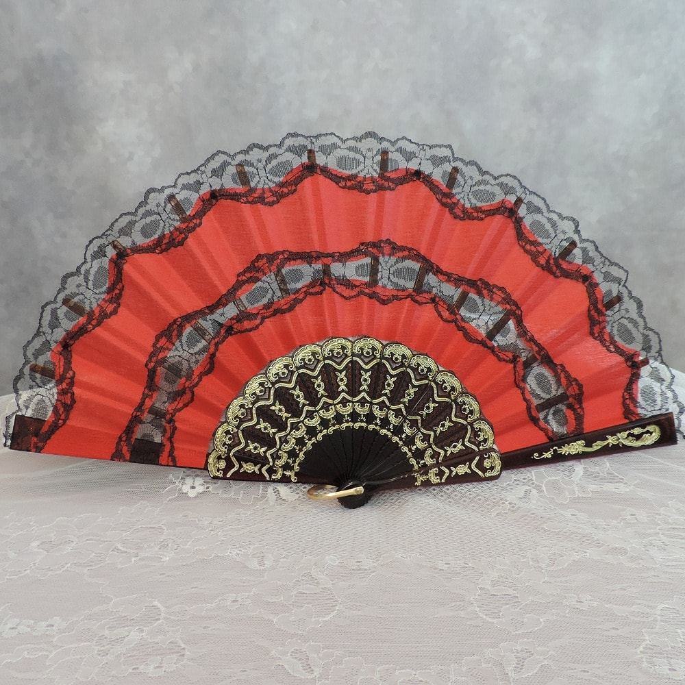 Spanish Hand Fans Great For Recitals Made in Spain