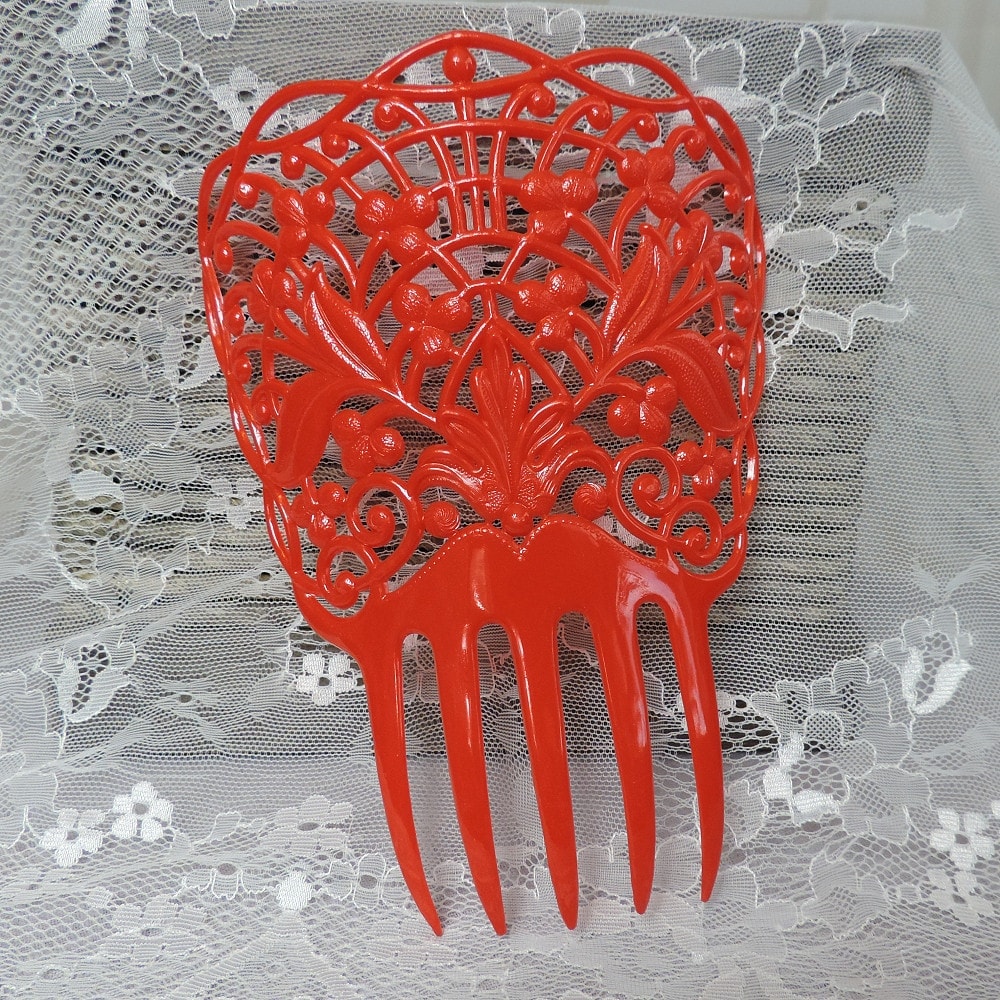 Medium Spanish Hair Comb for Flamenco Made in Spain