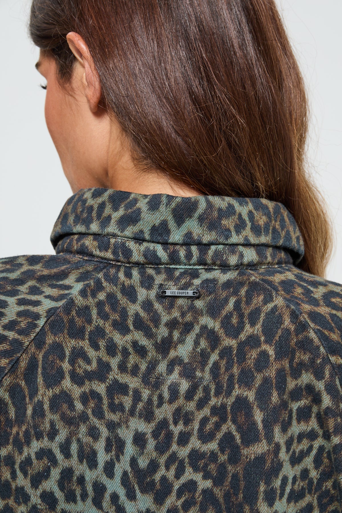 Blouson court léopard Lee Cooper FILISTA D325