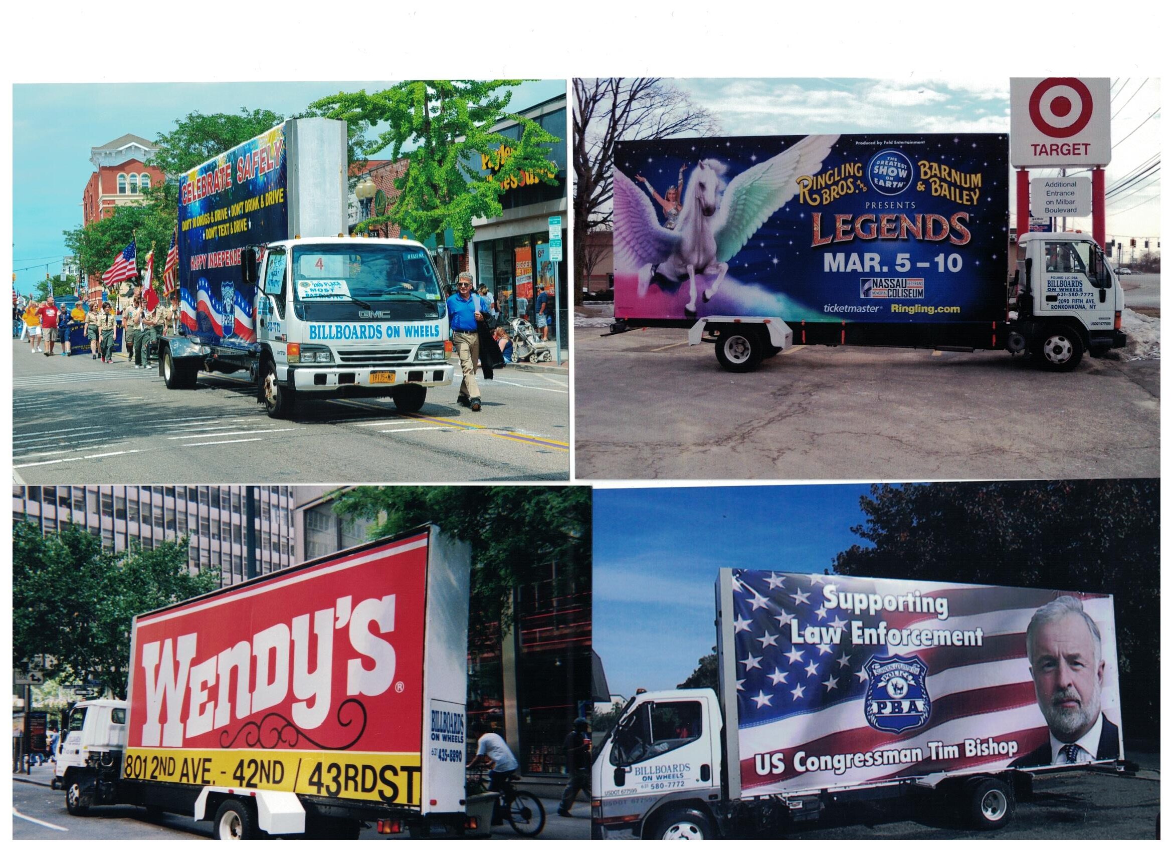 Gallery Billboards on Wheels