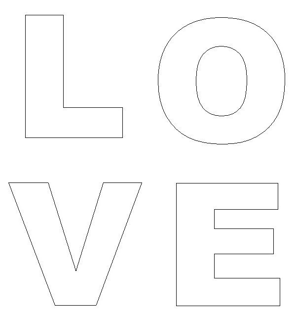 LOVE Template Bowdabra