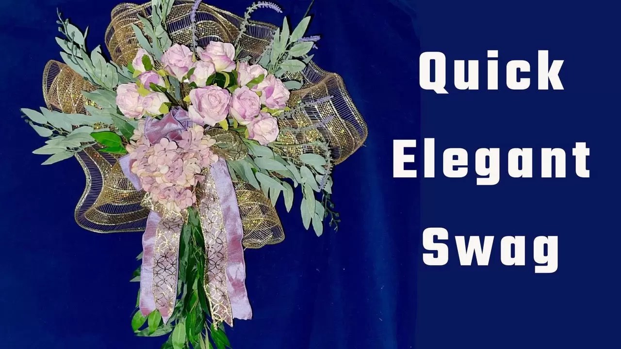 How to Make an Elegant Door Swag All You Need to Know Bowdabra