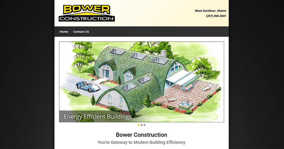Bower Construction, Maine General Contractor, StickBuilt Homes, Energy
