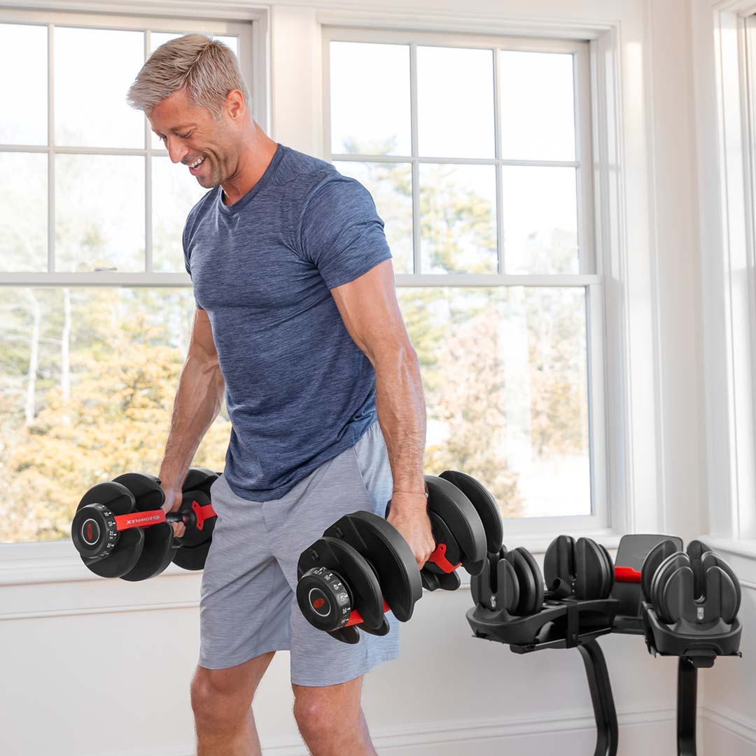 Back and Biceps Dumbbell Workout | BowFlex