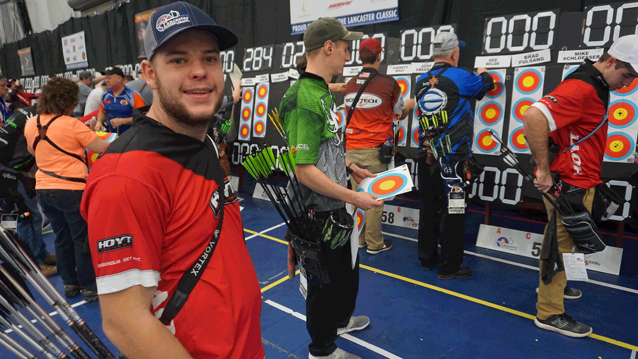 Day 1 of the Lancaster Archery Classic