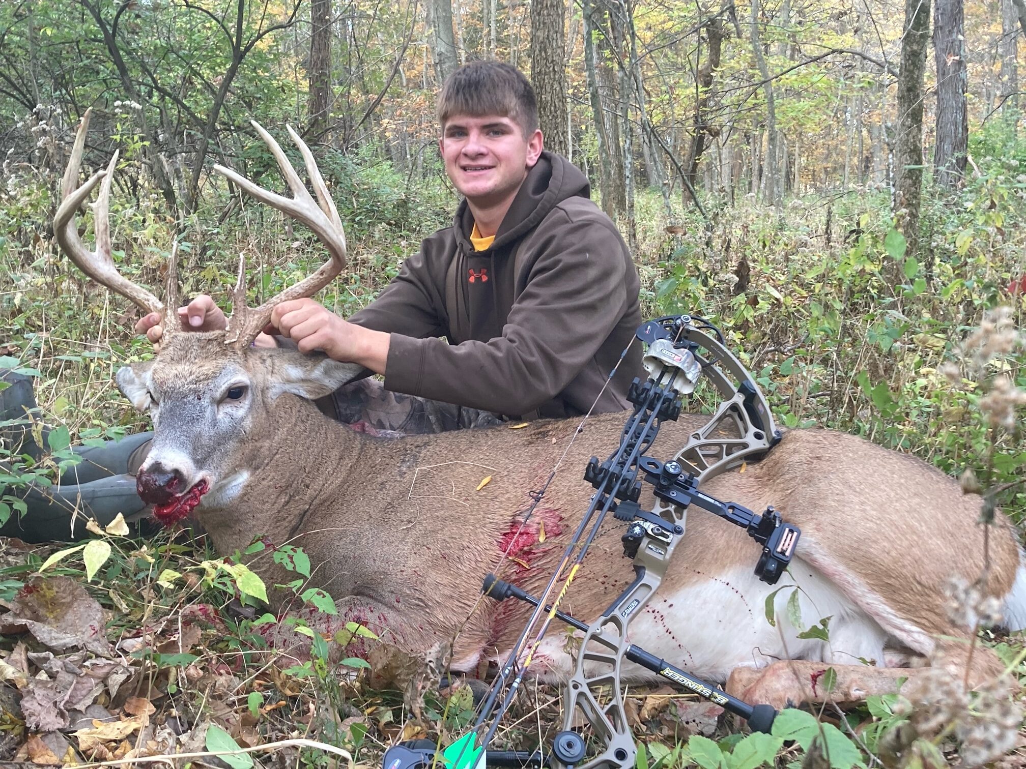 125 Whitetail Deer in Missouri by Clayton Moore