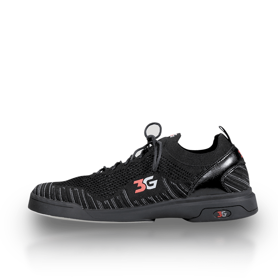 3G Ascent Black Men's Bowling Shoes Right Handed